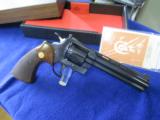 Colt Python 357 Royal Blue 6 inch 1966 Revolver - 3 of 12
