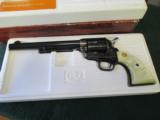 Colt SAA 45 LC 7 1/2 inch Blue and Case New in Box - 1 of 10