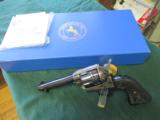 Colt SAA 45 LC 4 3/4 inch Blue and Case New in Box - 7 of 8