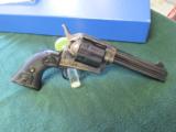 Colt SAA 45 LC 4 3/4 inch Blue and Case New in Box - 1 of 8