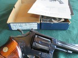 Smith & Wesson model 15 blue 4 inch with box - 1 of 10