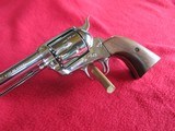 Colt SAA 44 special nickel 7 1/2 inch - 5 of 15