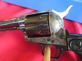 Colt SAA 45 LC 4 3/4 inch blue and case - 2 of 11
