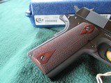 Colt Government Model 38 super with Rosewood Grips NIB - 7 of 8