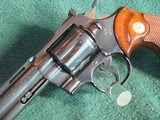 Colt Python 1966 6 inch blue. - 5 of 15