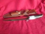 Randall 8 inch stag handled custom minty with Sheath - 5 of 5