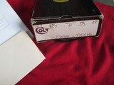 Colt Python stainless 4 inch ported 357 cal manufactured in 1983 with Box and papers - 9 of 10