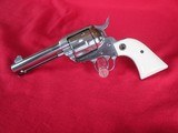 Ruger Vaqueros (Pair) High Gloss Stainless model 05105 45 LC 4 5/8 in - 2 of 10