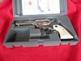 Ruger Vaqueros (Pair) High Gloss Stainless model 05105 45 LC 4 5/8 in - 7 of 10