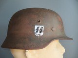 World War 2 German SS helmet model 35/40 size 64 - 1 of 6