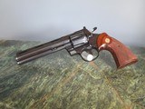 1966 Colt Python 6 inch blue 357 cal second owner replica box (better than no box) - 1 of 12