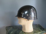 US Army Mint Front seam Helmet and Officer Liner from Korean War - 1 of 4