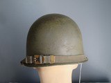 WW 2 US ARMY M-1 Helmet and liner - 5 of 8
