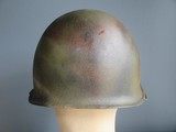 US Army Helmet and Liner from the USATC Armor School - 7 of 9