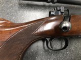 Winchester Model 70 Varmint.
243Win.
1956
w/ 16x Unertl scope.
Nice! - 13 of 15