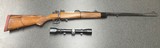 Mauser Interarms takedown rifle.35 whelen.Custom engraved.Gournet/Dudley - 4 of 15