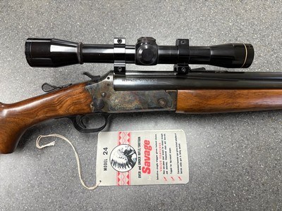 Savage 24 combination .410 / .22 mag.
Excellent Condition.
w/ leupold 4x