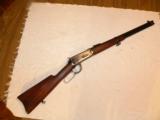 Winchester model 1894 saddle ring carbine. 30 WCF. Made in 1916. 20 inch long round barrel.
- 1 of 15