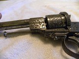 LeFauchex model M1854 cavalry pistol pinfire 12mm w/original box and one original bullet. - 9 of 16