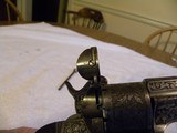 LeFauchex model M1854 cavalry pistol pinfire 12mm w/original box and one original bullet. - 15 of 16