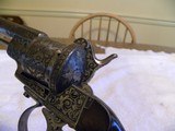 LeFauchex model M1854 cavalry pistol pinfire 12mm w/original box and one original bullet. - 12 of 16
