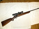 Winchester model 4322 Hornet with Burris 3X-9X Compact 40mm scope. - 1 of 15