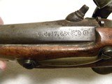 French Dragoon percussion pistol model 1822 converted in 1856. 69 cal - 6 of 20