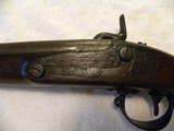 Civil War, Mexican War smooth bore musket cut to carbine. 69 cal D. Nipps Mill Creek. Pa. - 4 of 20