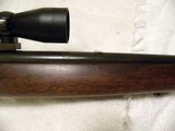 Winchester model 43 in Cal. 22 Hornet with Burris 3 x 9 compact scope. - 12 of 20