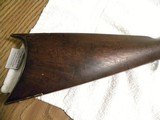 J Henry & Son of Phila. 1860 halfstock precussion rifle 40 cal. Rare Naval model heavy barrel w/anchor stamp - 11 of 20