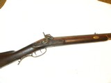 J Henry & Son of Phila. 1860 halfstock precussion rifle 40 cal. Rare Naval model heavy barrel w/anchor stamp - 2 of 20