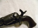 Special Colt Civil War model 1860 New Army cal 44 revolver. 1st year, numbers all match, has long screw lugs for shoulder stock - 11 of 20