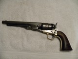 Special Colt Civil War model 1860 New Army cal 44 revolver. 1st year, numbers all match, has long screw lugs for shoulder stock - 2 of 20
