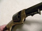 Civil War Rare Prescott cal. 32 RF Engraved unit presentation revolver. - 17 of 20