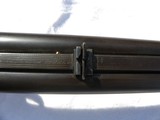 Antique Belgium hammer combo rifle/shotgun sxs double 12 ga x 348 Win. (8.8mm) No,s match (JL 19). maker used T. Barker sideplates. - 26 of 26