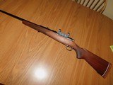 Excellent Winchester model 70 pre 64 1950 270WCF w/Echo Herkner scope mounts - 2 of 19