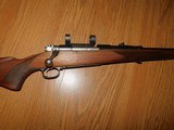 Excellent Winchester model 70 pre 64 1950 270WCF w/Echo Herkner scope mounts - 3 of 19