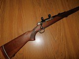 Excellent Winchester model 70 pre 64 1950 270WCF w/Echo Herkner scope mounts - 4 of 19
