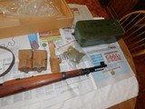 New old stock in box Yugo M48 mauser w bayonet and complete kit. Milled.made 1951 w/spam can of ammo. - 4 of 20