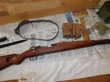New old stock in box Yugo M48 mauser w bayonet and complete kit. Milled.made 1951 w/spam can of ammo. - 3 of 20