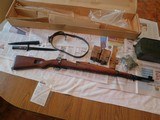 New old stock in box Yugo M48 mauser w bayonet and complete kit. Milled.made 1951 w/spam can of ammo. - 1 of 20