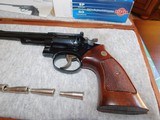 Excellent Smith & Wesson model 53 revolver 22 Rem. Jet Magnum 1st year 1961 w/2 boxs ammo. 100 rounds. - 4 of 20