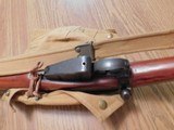 Collectors New old stock unissued Enfield Lakeland No4 Mk1* w/dust cover wrap, sling, bayonet, scabbard, frog. All 1942 Nos match. - 14 of 20
