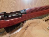 Collectors New old stock unissued Enfield Lakeland No4 Mk1* w/dust cover wrap, sling, bayonet, scabbard, frog. All 1942 Nos match. - 10 of 20