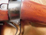 Collectors New old stock unissued Enfield Lakeland No4 Mk1* w/dust cover wrap, sling, bayonet, scabbard, frog. All 1942 Nos match. - 19 of 20