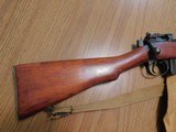 Collectors New old stock unissued Enfield Lakeland No4 Mk1* w/dust cover wrap, sling, bayonet, scabbard, frog. All 1942 Nos match. - 6 of 20