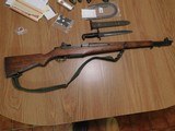 CMP M1 Garand Springfield 1943. UC bayonet US bomb scabbard, lots of other extras. - 1 of 20