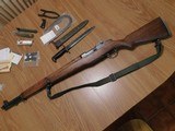 CMP M1 Garand Springfield 1943. UC bayonet US bomb scabbard, lots of other extras. - 2 of 20