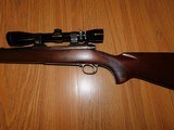 Winchester model 70 pre 64. 1955 30 06 Springfield w/Vari XII 3x9x40 Leupold scope 22 