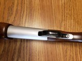 Collectors grade Savage 24J-DL Satin chrome receiver. 22 LR over 410. - 13 of 20